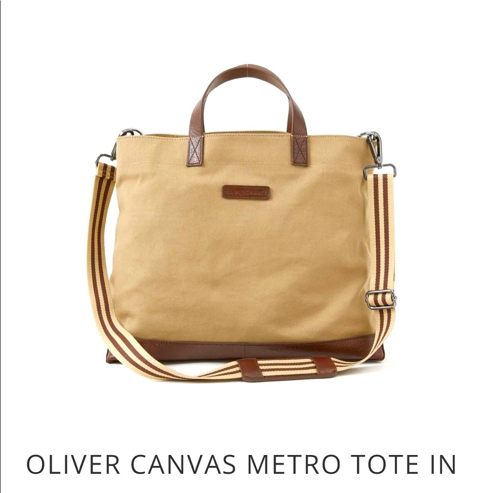 NET Baekgaard Oliver Metro Tote Canvas by Baekgaard